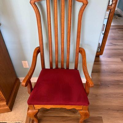wood dining set