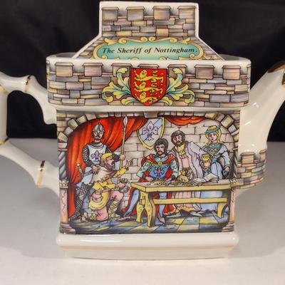 Sadler 'Robin Hood' English Porcelain Teapot
