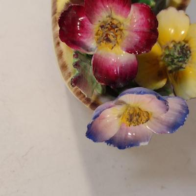Collection of Porcelain Flowers