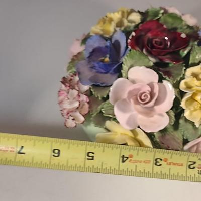 Collection of Porcelain Flowers