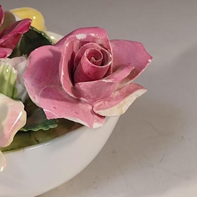 Collection of Porcelain Flowers