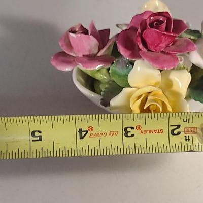 Collection of Porcelain Flowers