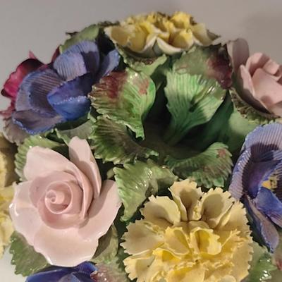 Collection of Porcelain Flowers