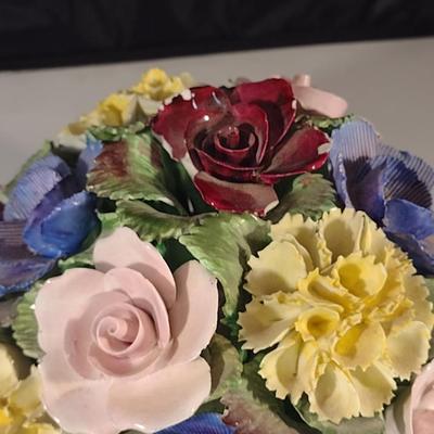 Collection of Porcelain Flowers