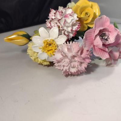 Large Porcelain Flower Arrangement