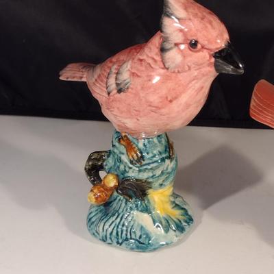 Pair of Cardinal Porcelain Figurines- Stangl and Avon
