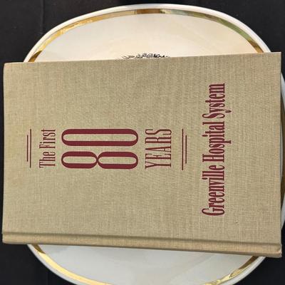 Lot of Vintage Items Celebrating Greenville’s Hospital System includes a Nurses Cape from Greenville General!