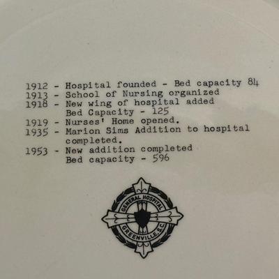 Lot of Vintage Items Celebrating Greenville’s Hospital System includes a Nurses Cape from Greenville General!