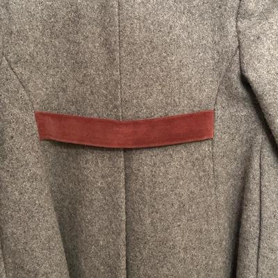 Three Vintage Grey Wool Coats, Girls Sizes 4, 6 & 14