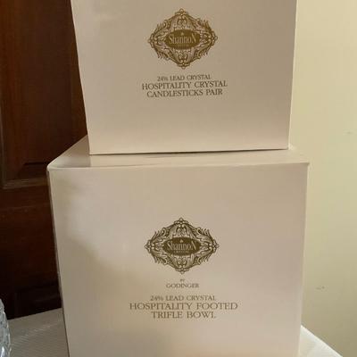 Lot of Pineapple themed Shannon Crystal and more