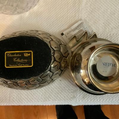 Lot of Pineapple themed Shannon Crystal and more