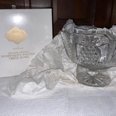 Lot of Pineapple themed Shannon Crystal and more