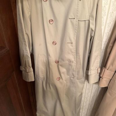 Two Women’s London Fog Trench Coats