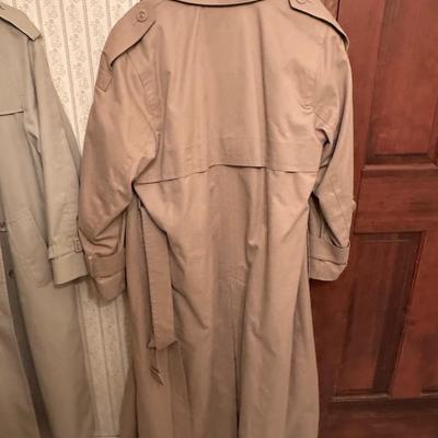 Two Women’s London Fog Trench Coats