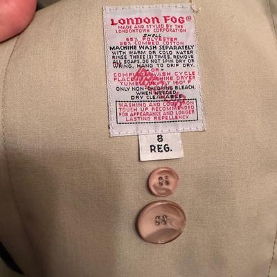 Two Women’s London Fog Trench Coats