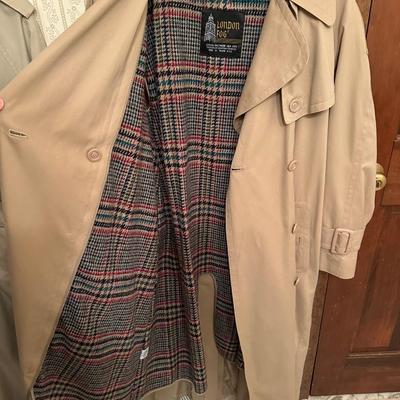Two Women’s London Fog Trench Coats
