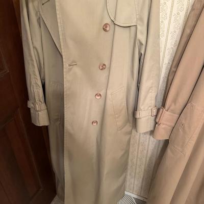 Two Women’s London Fog Trench Coats