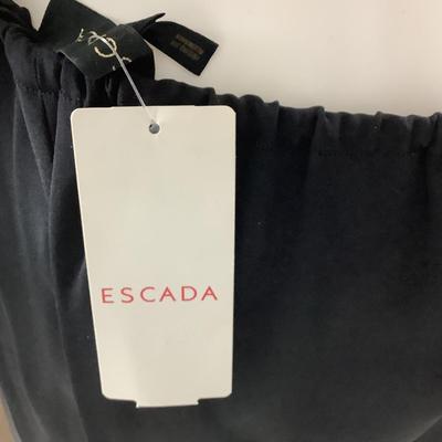 575 New ESCADA Black Silk Pants