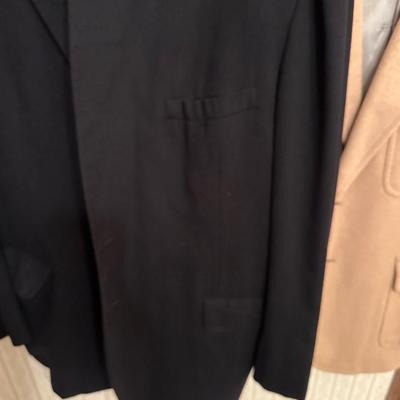 Three Men’s Vintage Coats including Tom James & Neiman Marcus