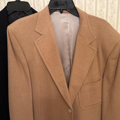 Three Men’s Vintage Coats including Tom James & Neiman Marcus