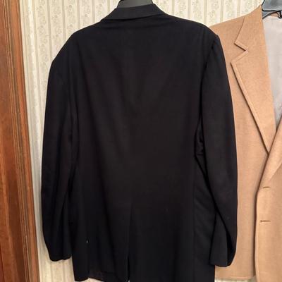 Three Men’s Vintage Coats including Tom James & Neiman Marcus