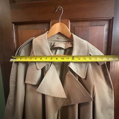 Three Men’s Vintage Coats including Tom James & Neiman Marcus