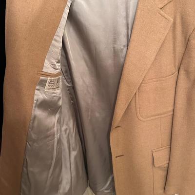 Three Men’s Vintage Coats including Tom James & Neiman Marcus