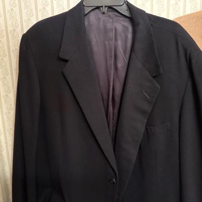 Three Men’s Vintage Coats including Tom James & Neiman Marcus