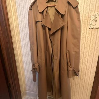 Three Men’s Vintage Coats including Tom James & Neiman Marcus