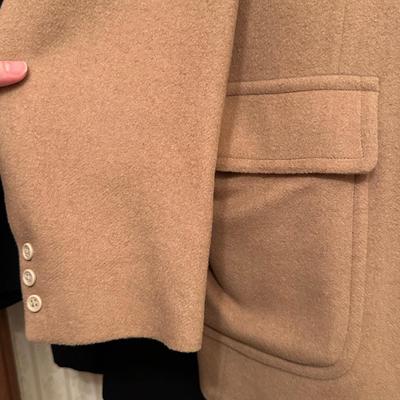 Three Men’s Vintage Coats including Tom James & Neiman Marcus