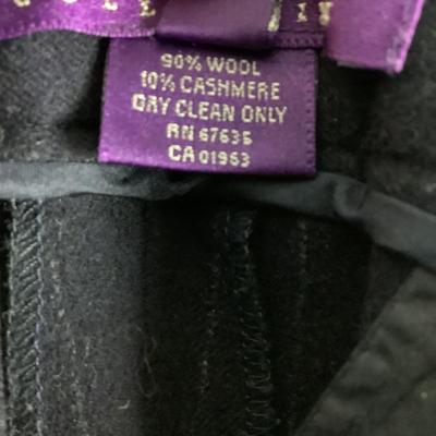 577 RALPH LAUREN Couture Collection Wool Pants