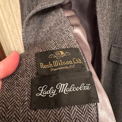 Two Women’s Vintage Coats Petite Wool