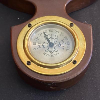 Lot of Vintage Voyager Decor including a Weather Station Barometer!