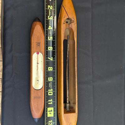 Lot of Vintage Voyager Decor including a Weather Station Barometer!