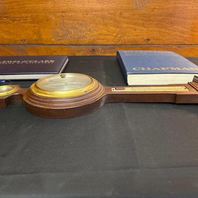 Lot of Vintage Voyager Decor including a Weather Station Barometer!