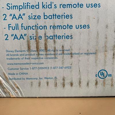 LOT 253 B: NIP Sealed Disney Electronics Classic DVD Player DVD2000-C