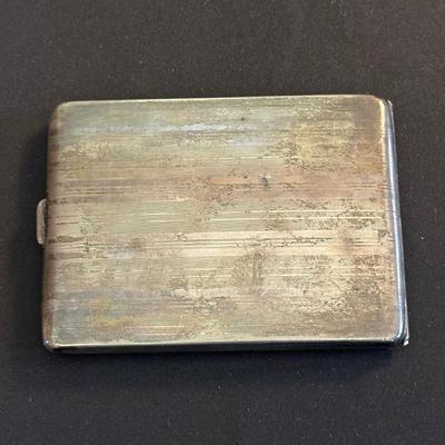 Vintage Sterling Silver Money Clip and Lot of Vintage Jewelry Boxes