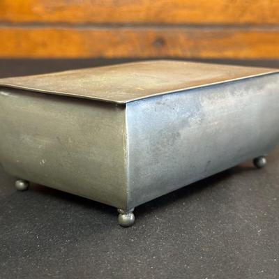 Vintage Sterling Silver Money Clip and Lot of Vintage Jewelry Boxes