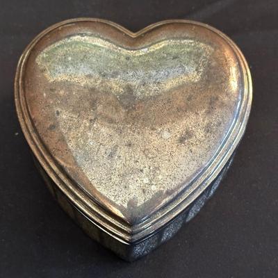 Vintage Sterling Silver Money Clip and Lot of Vintage Jewelry Boxes