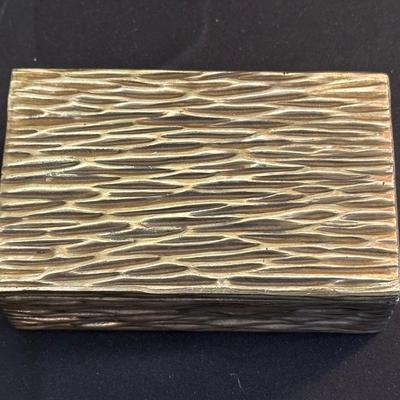 Vintage Sterling Silver Money Clip and Lot of Vintage Jewelry Boxes