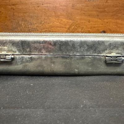 Vintage Sterling Silver Money Clip and Lot of Vintage Jewelry Boxes