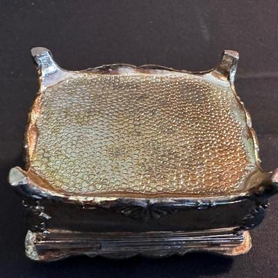 Vintage Sterling Silver Money Clip and Lot of Vintage Jewelry Boxes