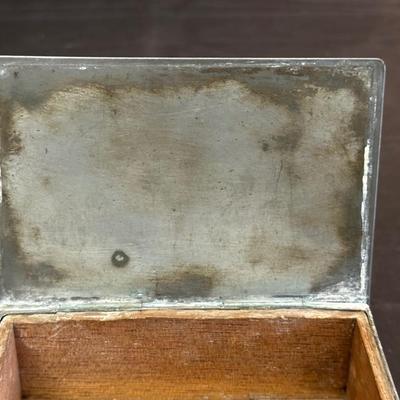 Vintage Sterling Silver Money Clip and Lot of Vintage Jewelry Boxes