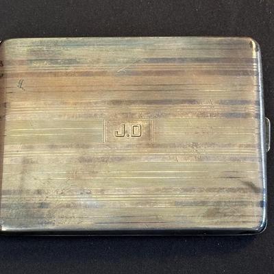 Vintage Sterling Silver Money Clip and Lot of Vintage Jewelry Boxes