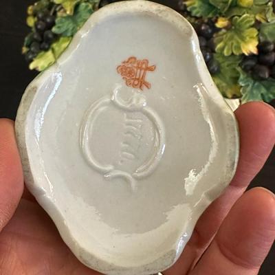 Vintage Porcelain FASOLD & STAUCH Cherubs and a Pair of Italian Grape Candle Holders