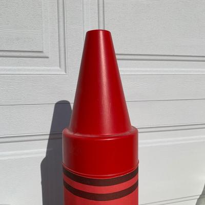 LOT 258 A: 1990's Plastic Coin Banks; Coca Cola Bottle, Red Crayola Crayon, & Parking Meter