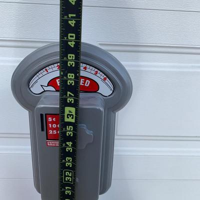 LOT 258 A: 1990's Plastic Coin Banks; Coca Cola Bottle, Red Crayola Crayon, & Parking Meter