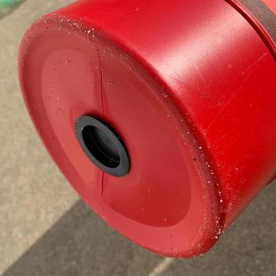 LOT 258 A: 1990's Plastic Coin Banks; Coca Cola Bottle, Red Crayola Crayon, & Parking Meter