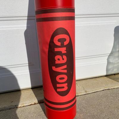 LOT 258 A: 1990's Plastic Coin Banks; Coca Cola Bottle, Red Crayola Crayon, & Parking Meter