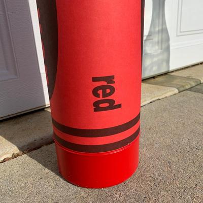 LOT 258 A: 1990's Plastic Coin Banks; Coca Cola Bottle, Red Crayola Crayon, & Parking Meter